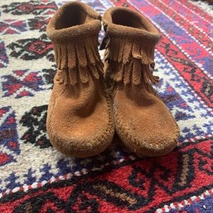 Toddler size 5 moccasins